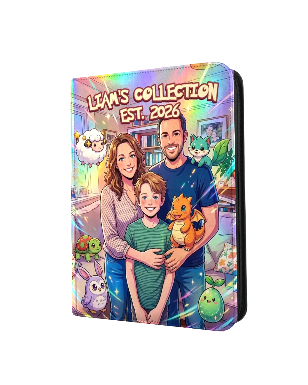 A binder made from that family photo